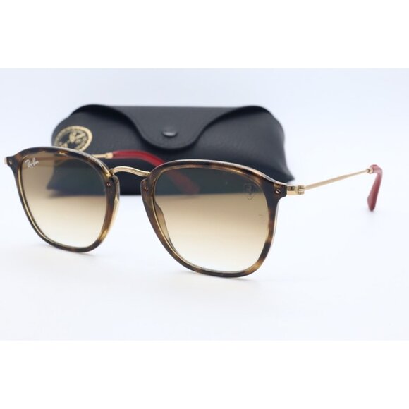 Ray Ban RB RB 2448 MF Havana Cat Eye Eyeglasses clear Lenses 53mm - Picture 2 of 7